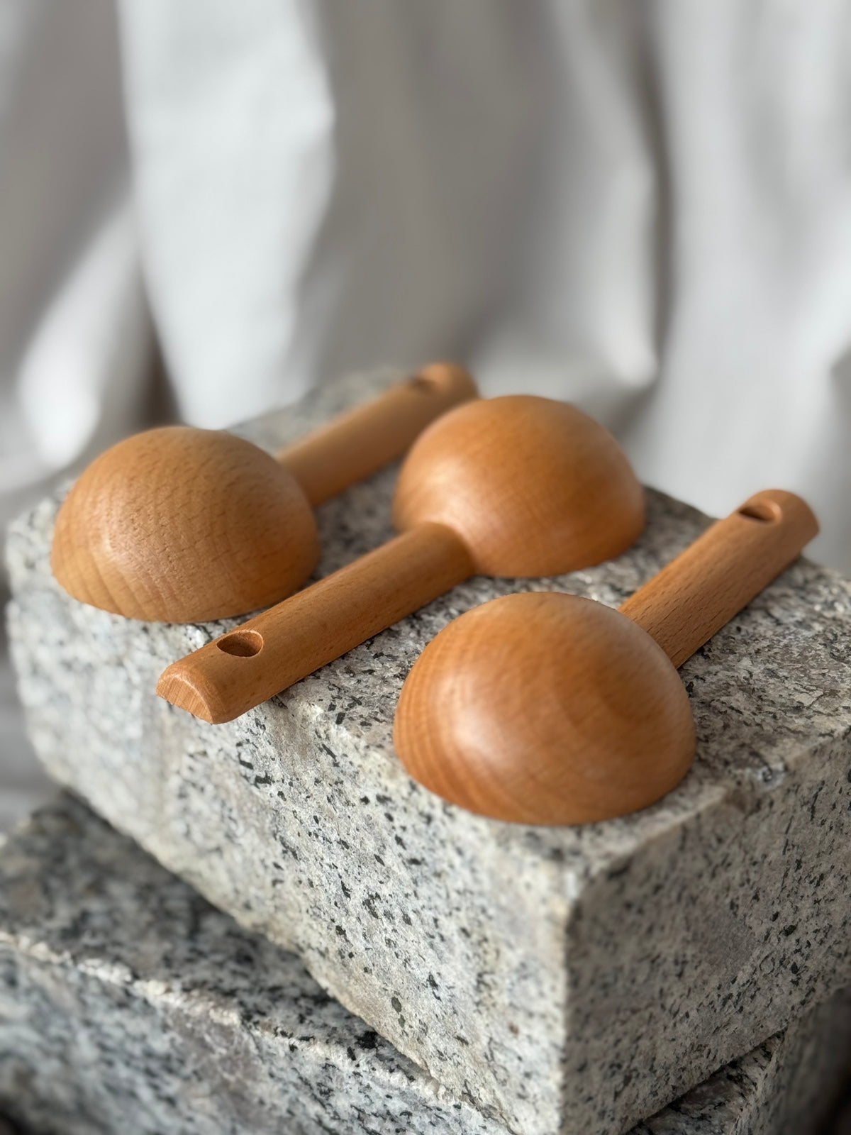 Eco Wooden Scoop 15ml